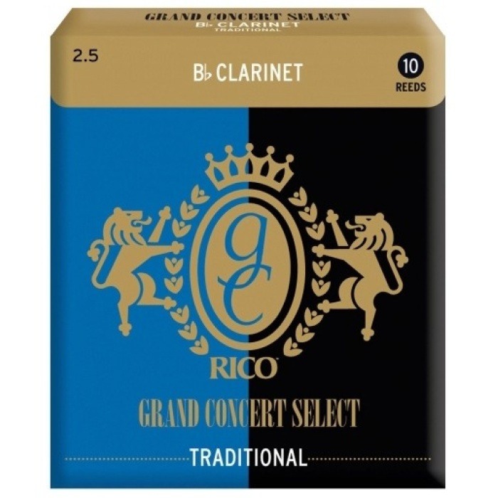 

Трости для кларнета Bb DAddario RGC10BCL250 Grand Concert Select Traditional, RGC10BCL250 Grand Concert Select Traditional