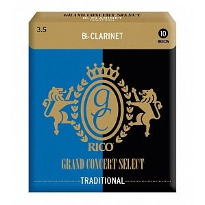 

Трости для кларнета Bb DAddario RGC10BCL350 Grand Concert Select Traditional, RGC10BCL350 Grand Concert Select Traditional