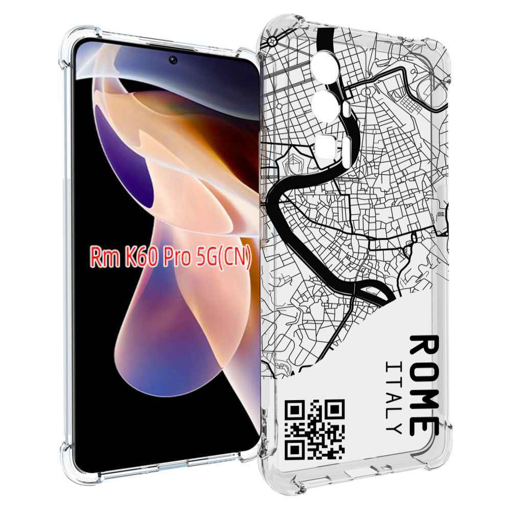 

Чехол MyPads схема-рим для Xiaomi Redmi K60 Pro, Прозрачный, Tocco