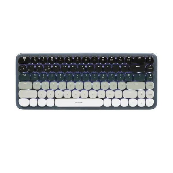 Проводная/беспроводная игровая клавиатура uGreen KU101 FUN Blue