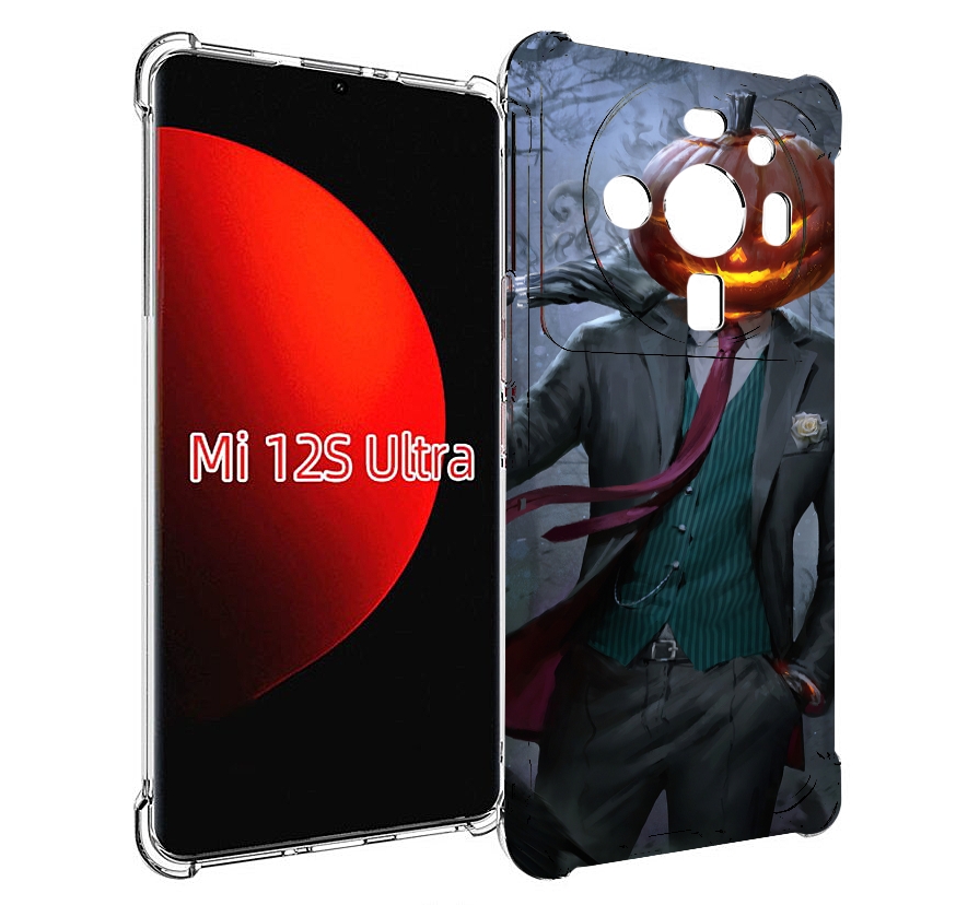 

Чехол MyPads Тыква-убийца для Xiaomi 12S Ultra, Прозрачный, Tocco