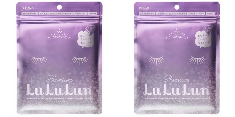 

Маска для лица LuLuLun увлажняющая Mask Lavender 14 шт 130 г