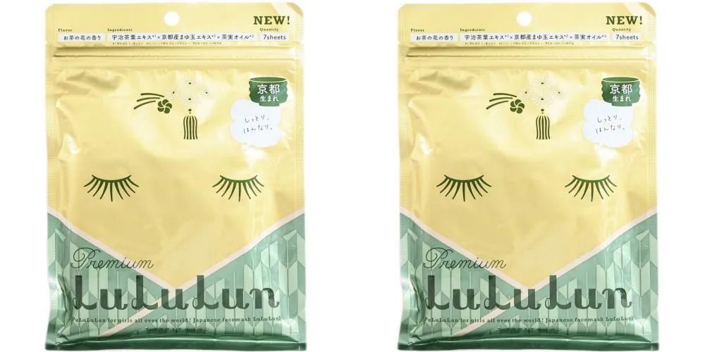 

Маска для лица LuLuLun Успокаивающая Premium Face Mask Tea Flower 7 шт 130 г 2 уп