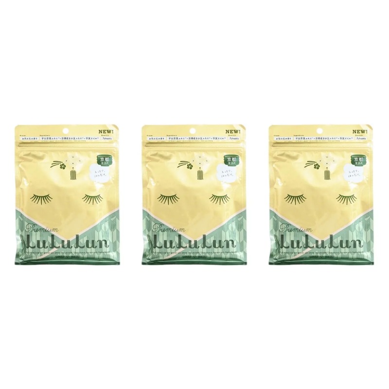 

Маска для лица LuLuLun Успокаивающая Premium Face Mask Tea Flower 7 шт 130 г 3 уп