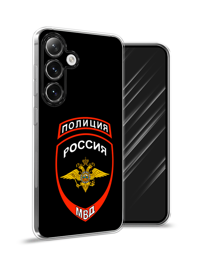 

Чехол Awog на Samsung Galaxy S24 "Полиция шеврон", Черный;красный;белый, 2109050-1