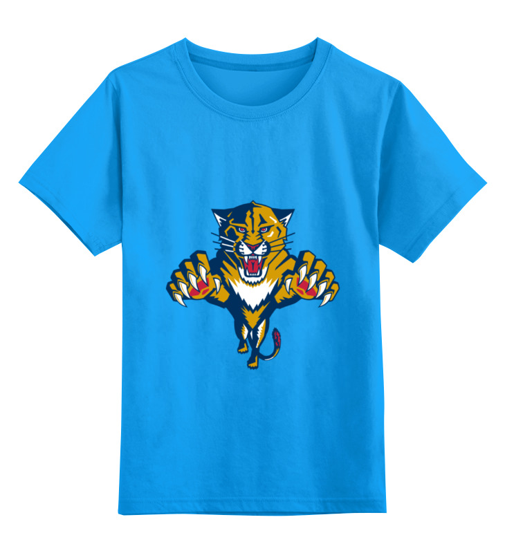 

Футболка детская Printio Florida panthers цв. голубой р. 104, Florida panthers