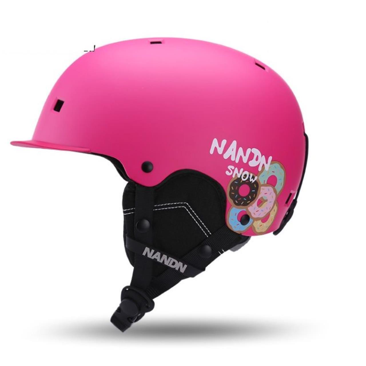 Шлем горнолыжный детский NANDN NT635A PINK Пончик