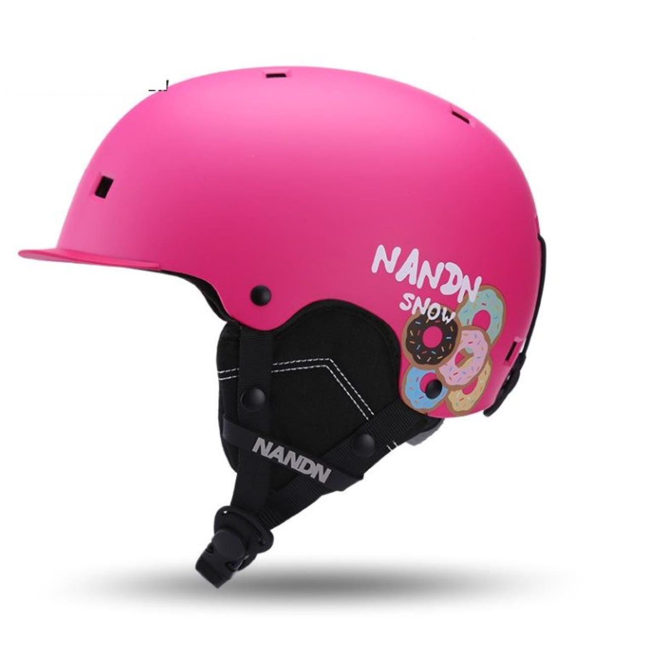 

Шлем горнолыжный детский NANDN NT635A PINK Пончик, Розовый, NT635A
