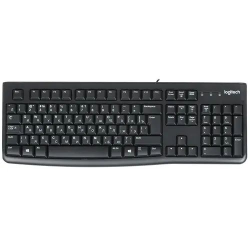 

Проводная клавиатура Logitech K120 Black, K120