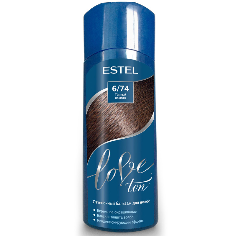 

Бальзам для волос тонирующий ESTEL Love Ton 6.74 темный каштан 150 мл, Бальзам для волос тонирующий