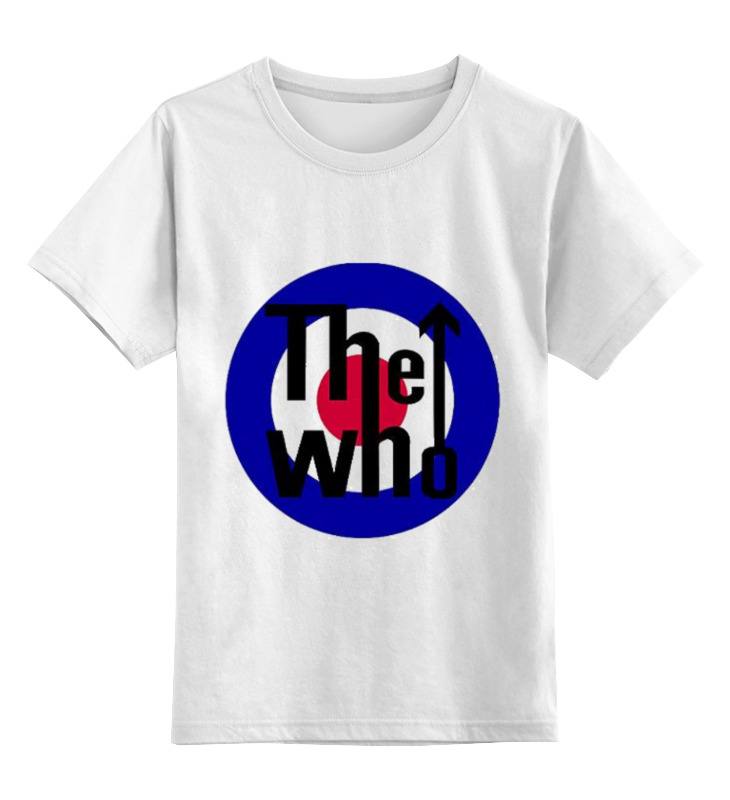 

Футболка детская Printio The who цв. белый р. 104, The who