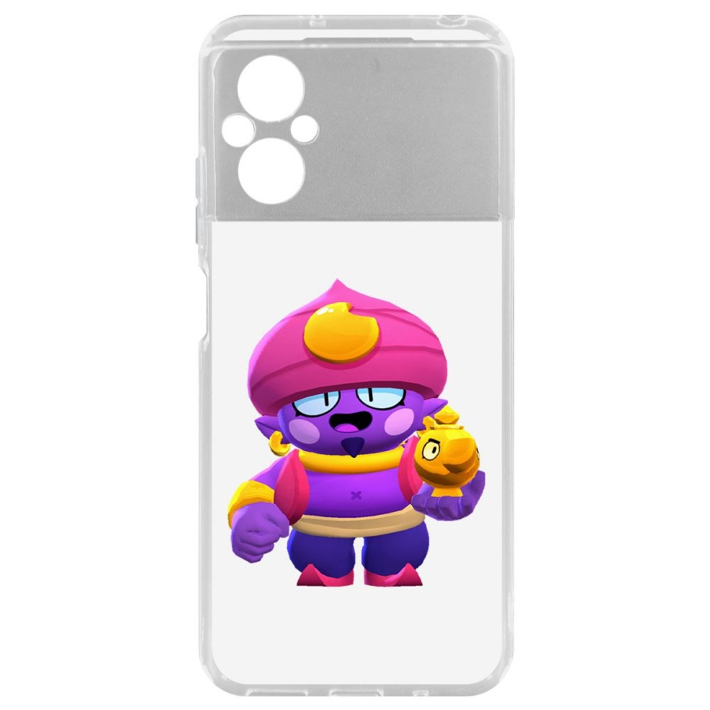 

Чехол-накладка Brawl Stars-Джин для Poco M5