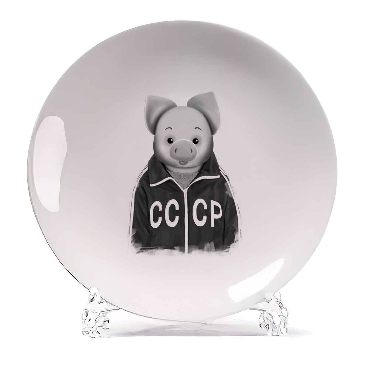 

Тарелка CoolPodarok СССР Пятачок, СССР Пятачок