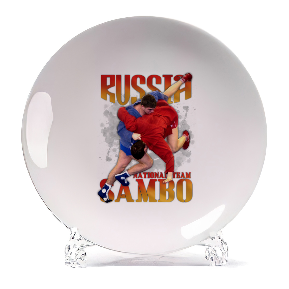 

Тарелка CoolPodarok Russia Sambo Самбо, Russia Sambo Самбо
