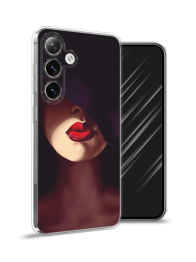 

Чехол Awog на Samsung Galaxy S24 "Красные губы", Черный;бежевый;красный, 2109050-1