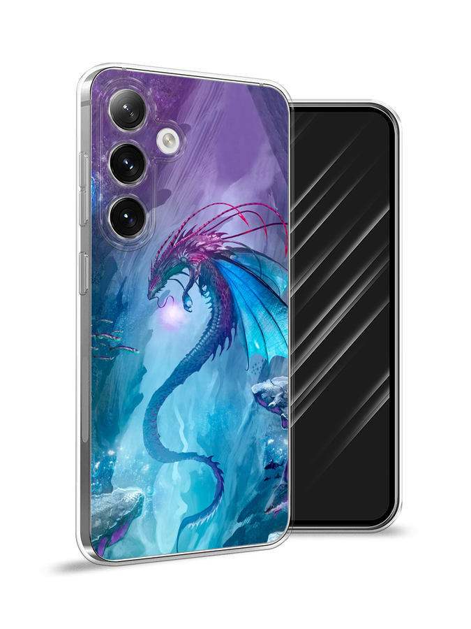

Чехол Awog на Samsung Galaxy S24 "Водный дракон", Голубой;фиолетовый;синий, 2109050-1
