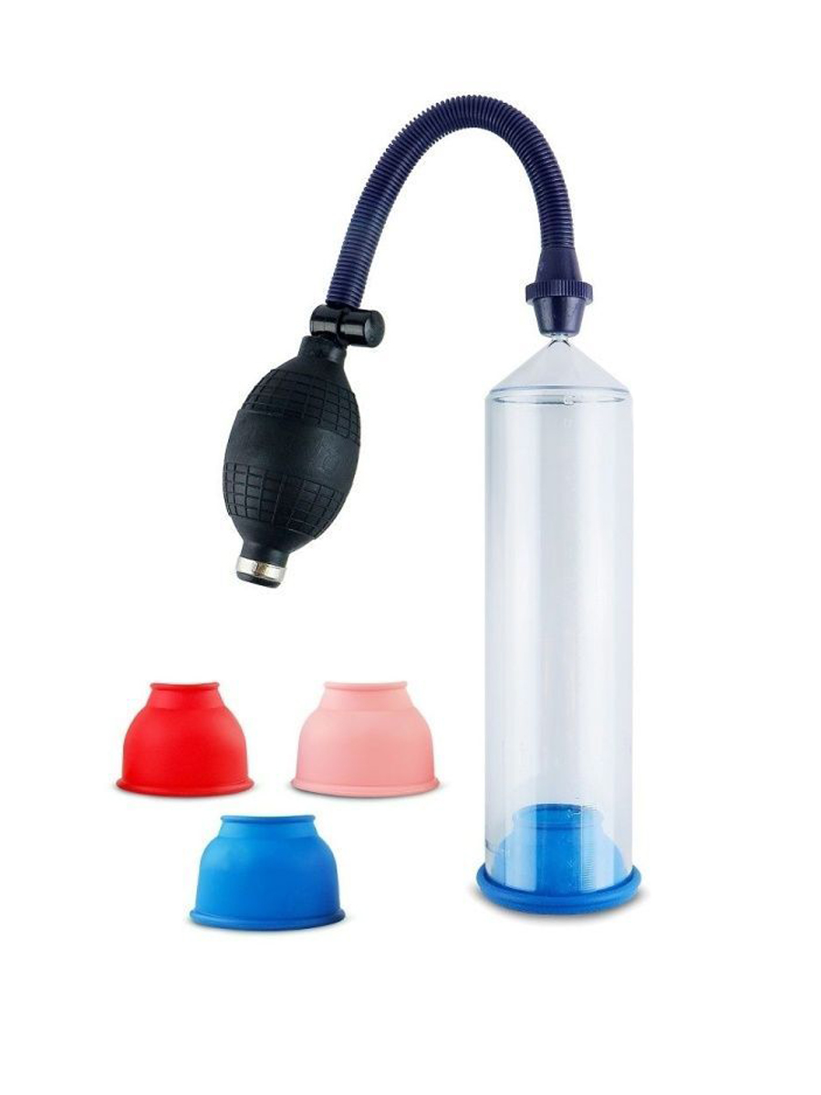 Вакуумная помпа с 3 разноцветными уплотнителями