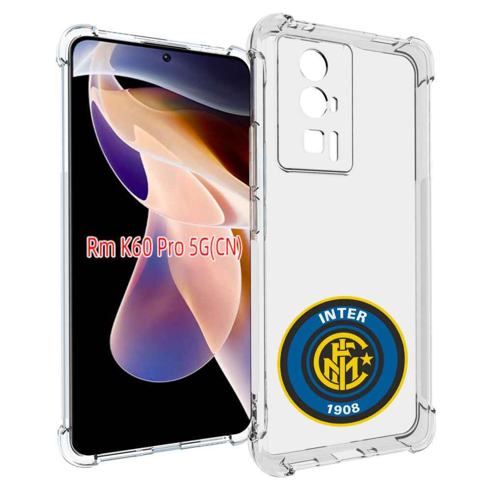 Чехол MyPads фк интер мужской для Xiaomi Redmi K60 Pro