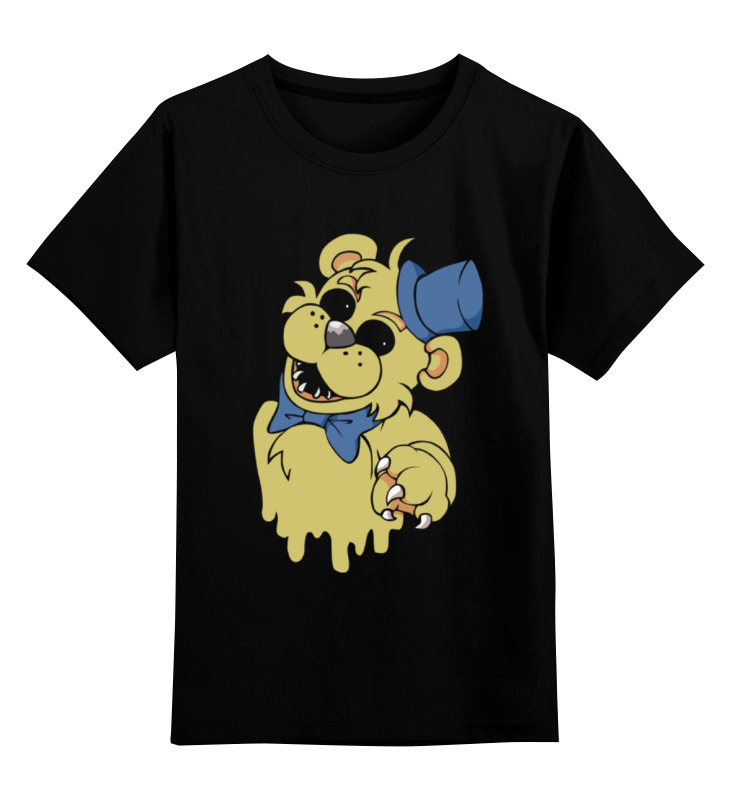

Футболка детская Printio Golden freddy цв. черный р. 104, Golden freddy