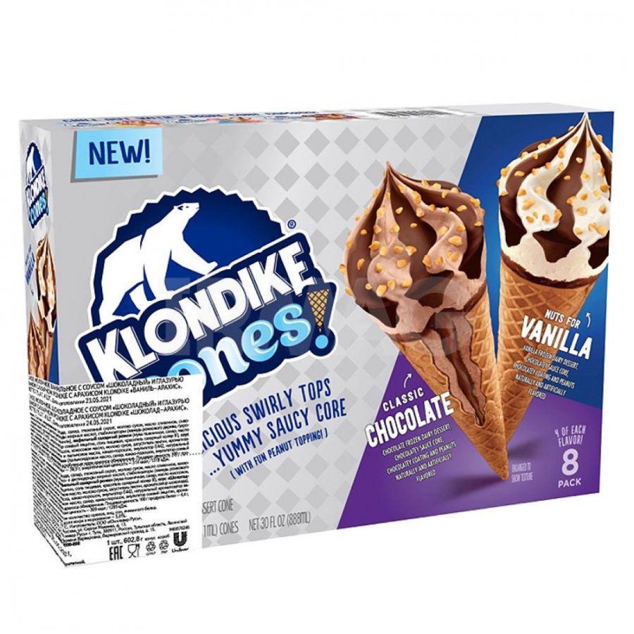 

Мороженое молочное Klondike ваниль-карамель с арахисом в шоколадной глазури 75,5 г