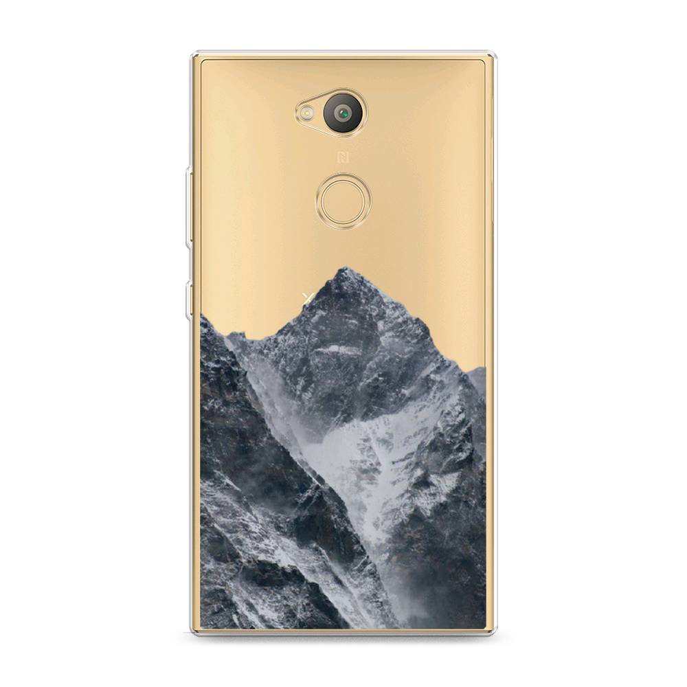 

Чехол на Sony Xperia L2 "Горы арт 4", Серый;бежевый, 53450-2
