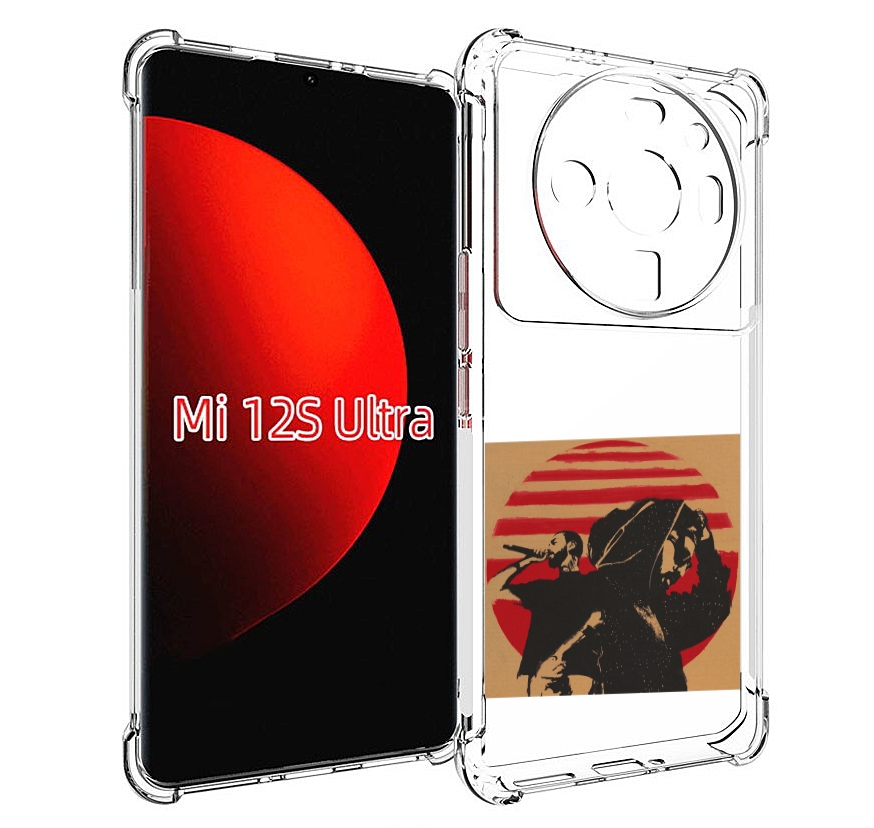 

Чехол MyPads Утопия Мияги и Энди панда для Xiaomi 12S Ultra, Прозрачный, Tocco