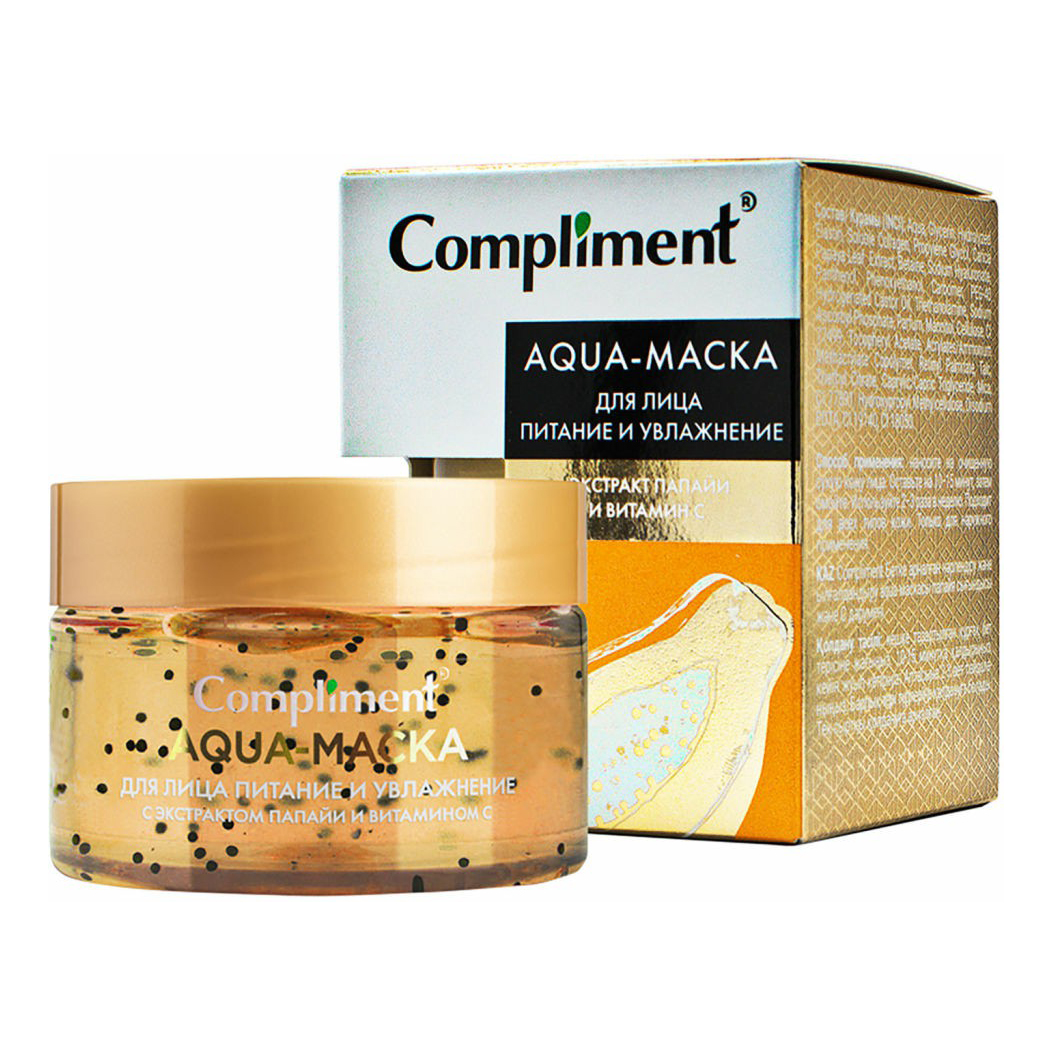 

Маска для лица Compliment Aqua папайя и витамин С 100 мл