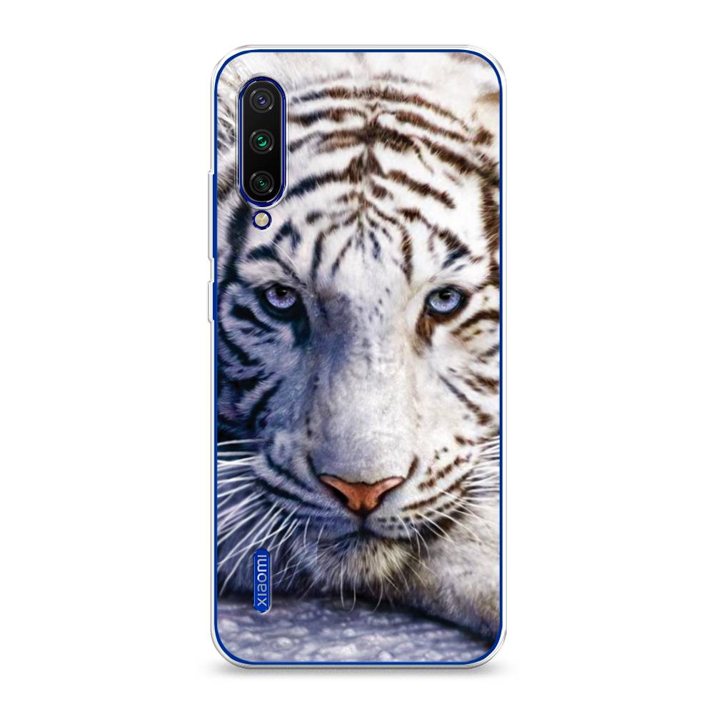 

Чехол на Xiaomi Mi CC9E/Mi A3 "Бенгальский тигр", Коричневый;белый, 35950-1