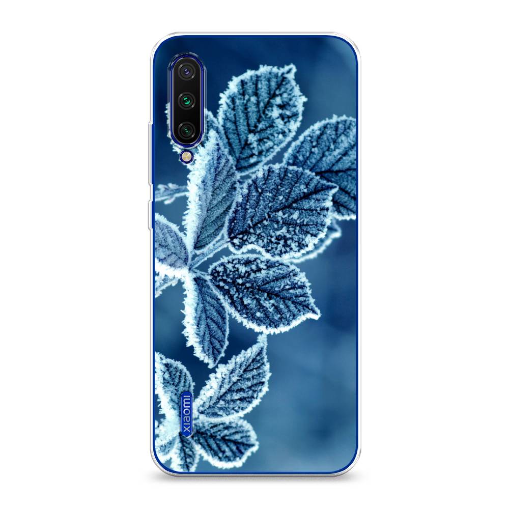 

Чехол на Xiaomi Mi CC9E/Mi A3 "Зима 6", Голубой;белый, 35950-2