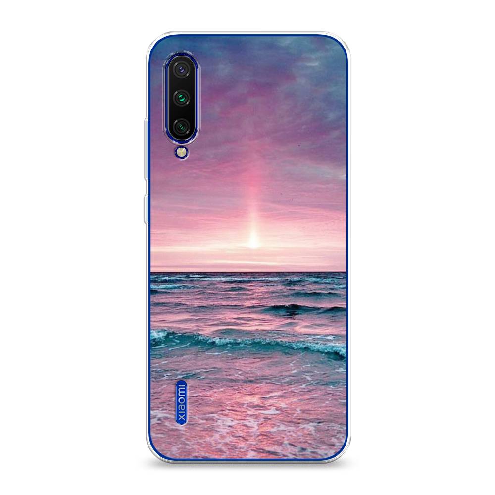 

Чехол на Xiaomi Mi CC9E"Восход 3", Розовый;голубой, 35950-2