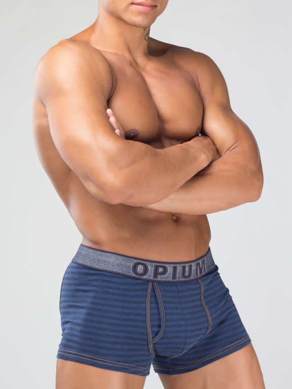 

Трусы мужские Opium R65 синие XL, Синий, R65
