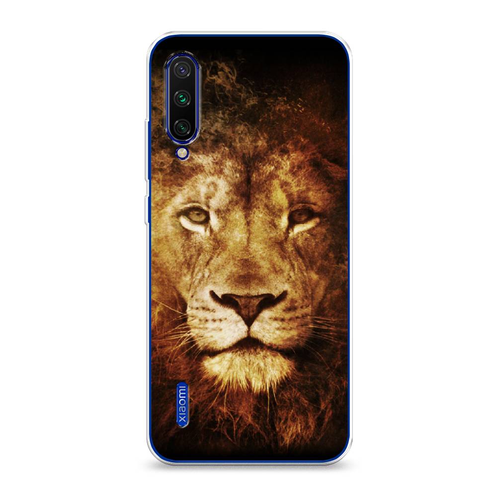 

Чехол на Xiaomi Mi CC9E/Mi A3 "Лев", Черный;коричневый;желтый, 35950-6