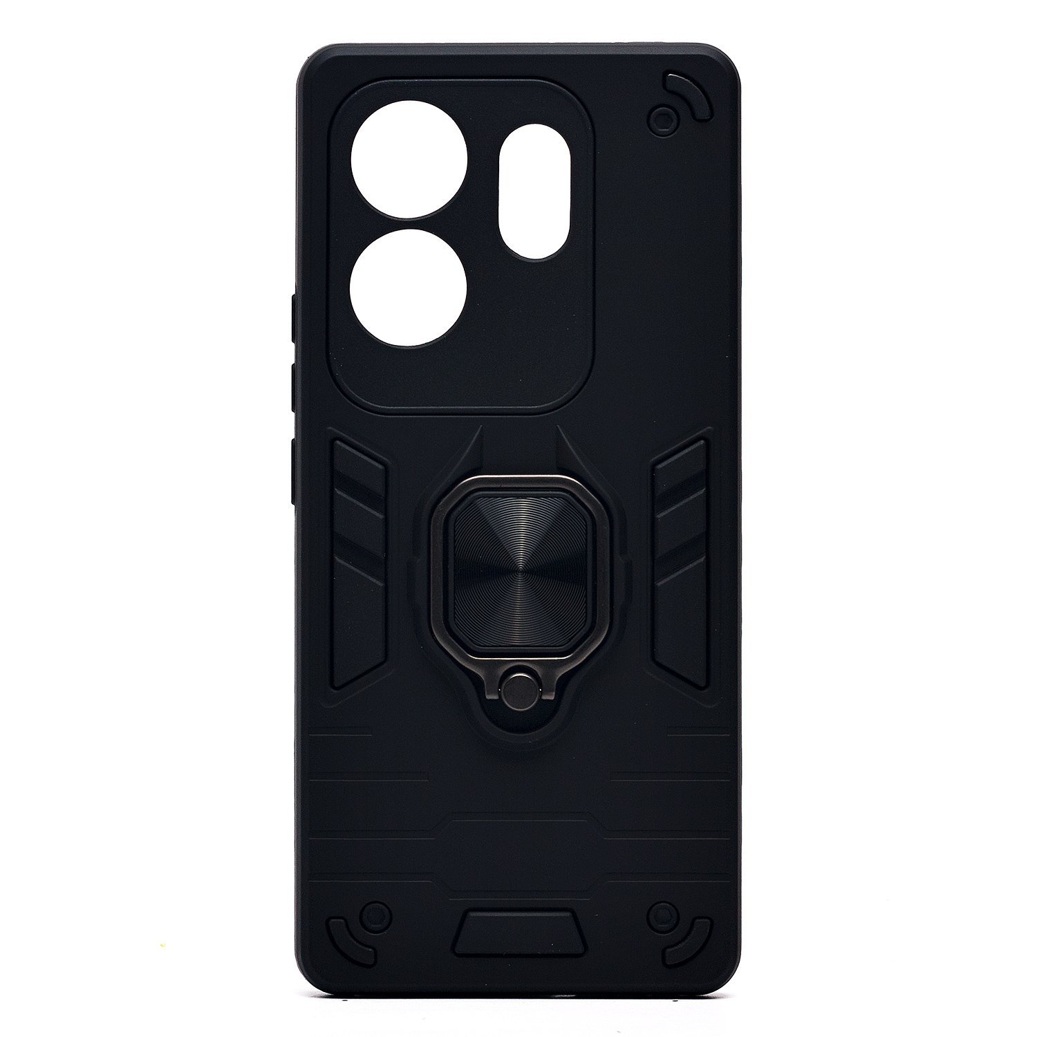 

Чехол Infinix Zero 30 (X6731B) силиконовый противоударный с кольцом <черный>