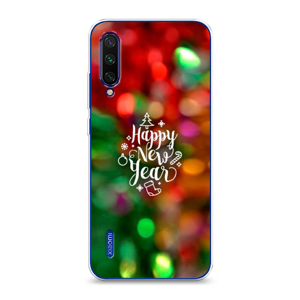 

Чехол на Xiaomi Mi CC9E/Mi A3 "Новый Год на елке", Зеленый;красный;желтый, 35950-5
