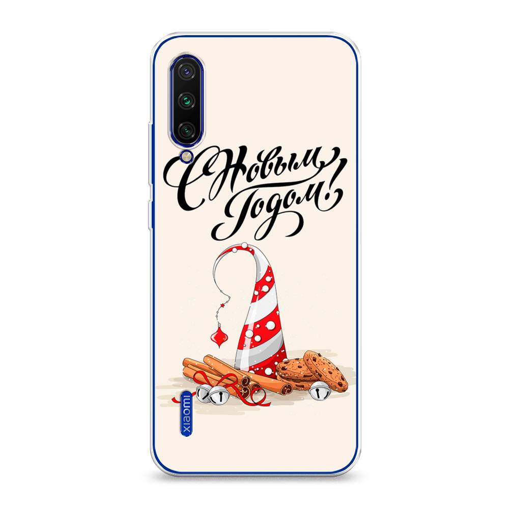 

Чехол на Xiaomi Mi CC9E/Mi A3 "Подарки на Новый Год", Бежевый;красный;черный, 35950-5