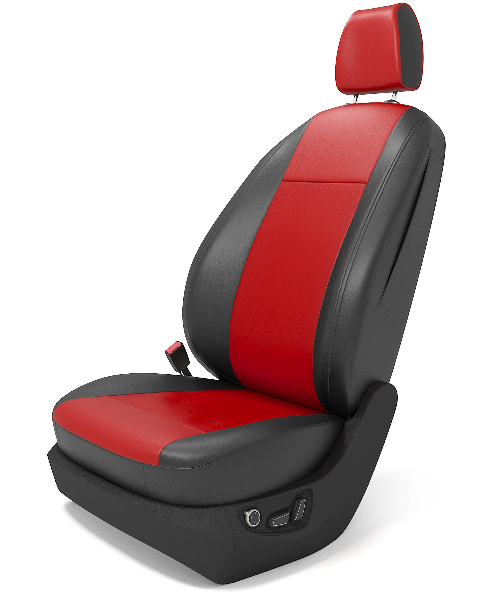 

Авточехлы Skoda Octavia A7 2013-2020 Экокожа Красный + Черный / Классик, Skoda Octavia 2013-2020 | Sport | Зад. подголовники 3 шт. | Задний Подлокотник - Да + поперечный подстаканник |