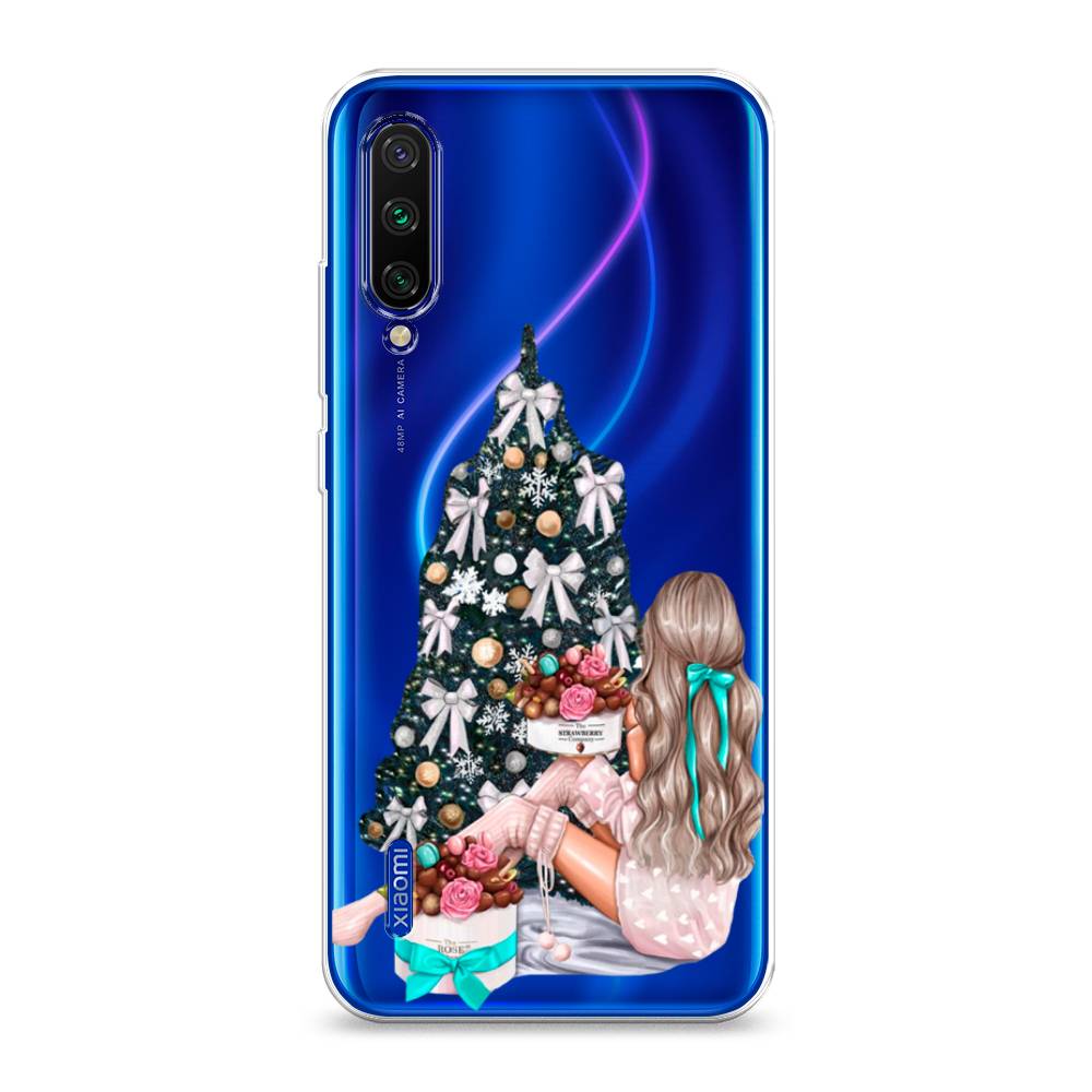 

Чехол на Xiaomi Mi CC9E/Mi A3 "New Year", Зеленый;бежевый;голубой, 35950-5