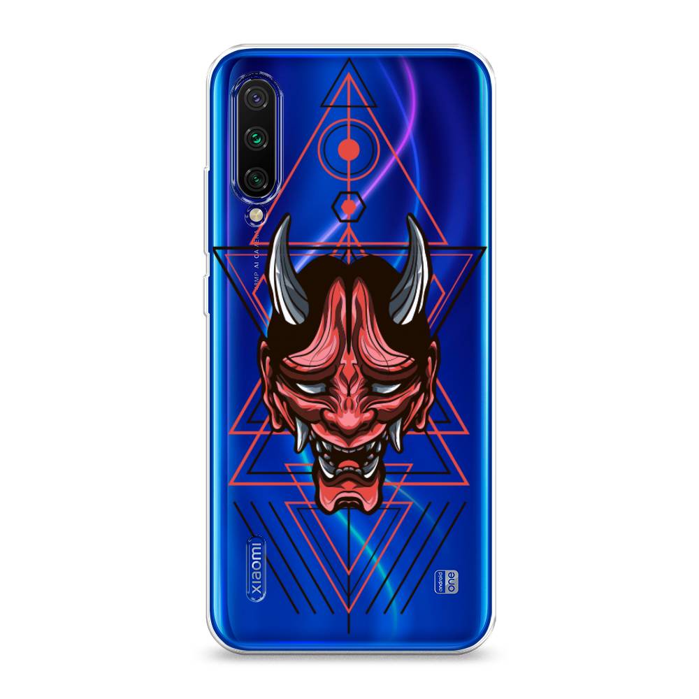 

Чехол на Xiaomi Mi CC9E"Hanya Oni mask", Серый;красный;черный, 35950-4