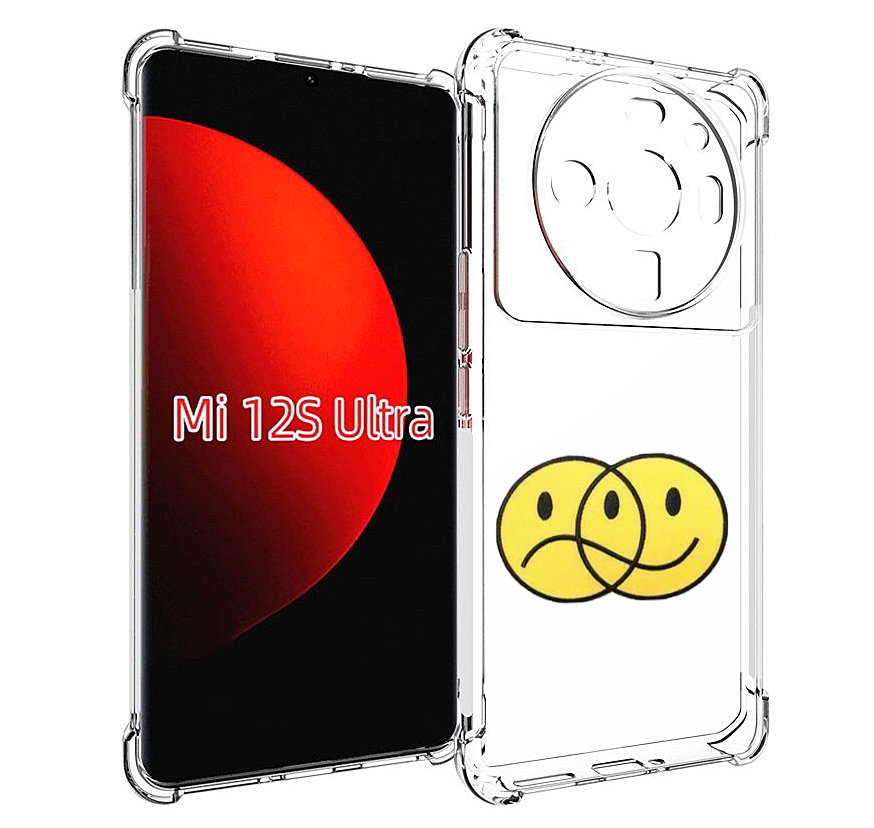 

Чехол MyPads Хиппи для Xiaomi 12S Ultra, Прозрачный, Tocco