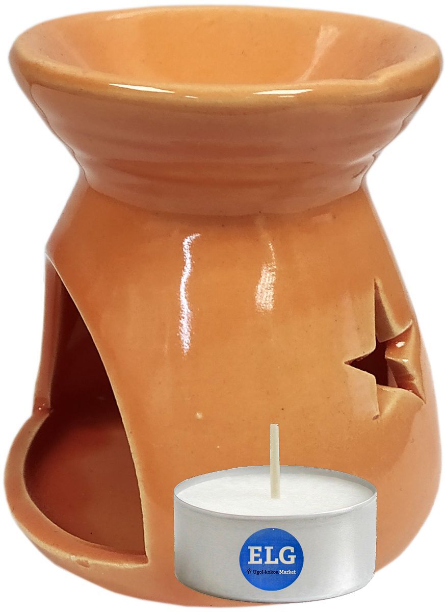 Аромалампа Ночник + свеча в гильзе ELG