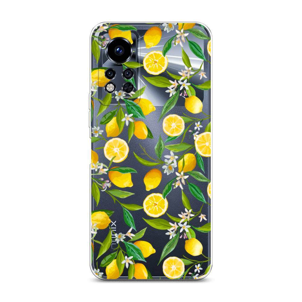 

Чехол Awog на Infinix Note 12i 2022 / Инфиникс Нот 12i 2022 "Сочные лимоны", Желтый;белый;зеленый