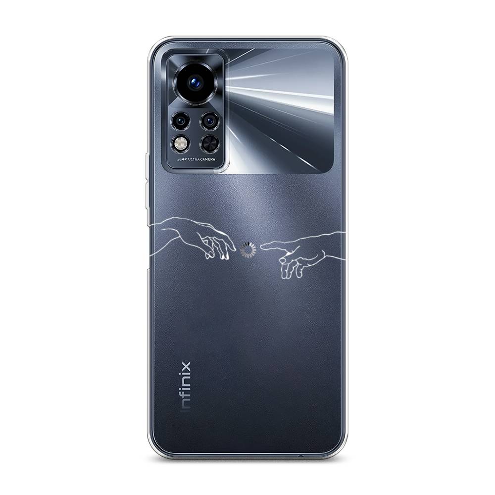 

Чехол Awog на Infinix Note 12i 2022 / Инфиникс Нот 12i 2022 "Загрузка творения", Белый;серый;прозрачный