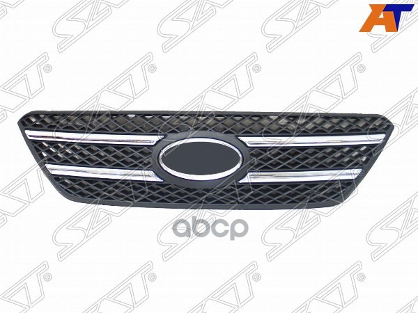 

SAT Решетка радиатора KIA CEED 07-10 HBK/WGN хром/черн.