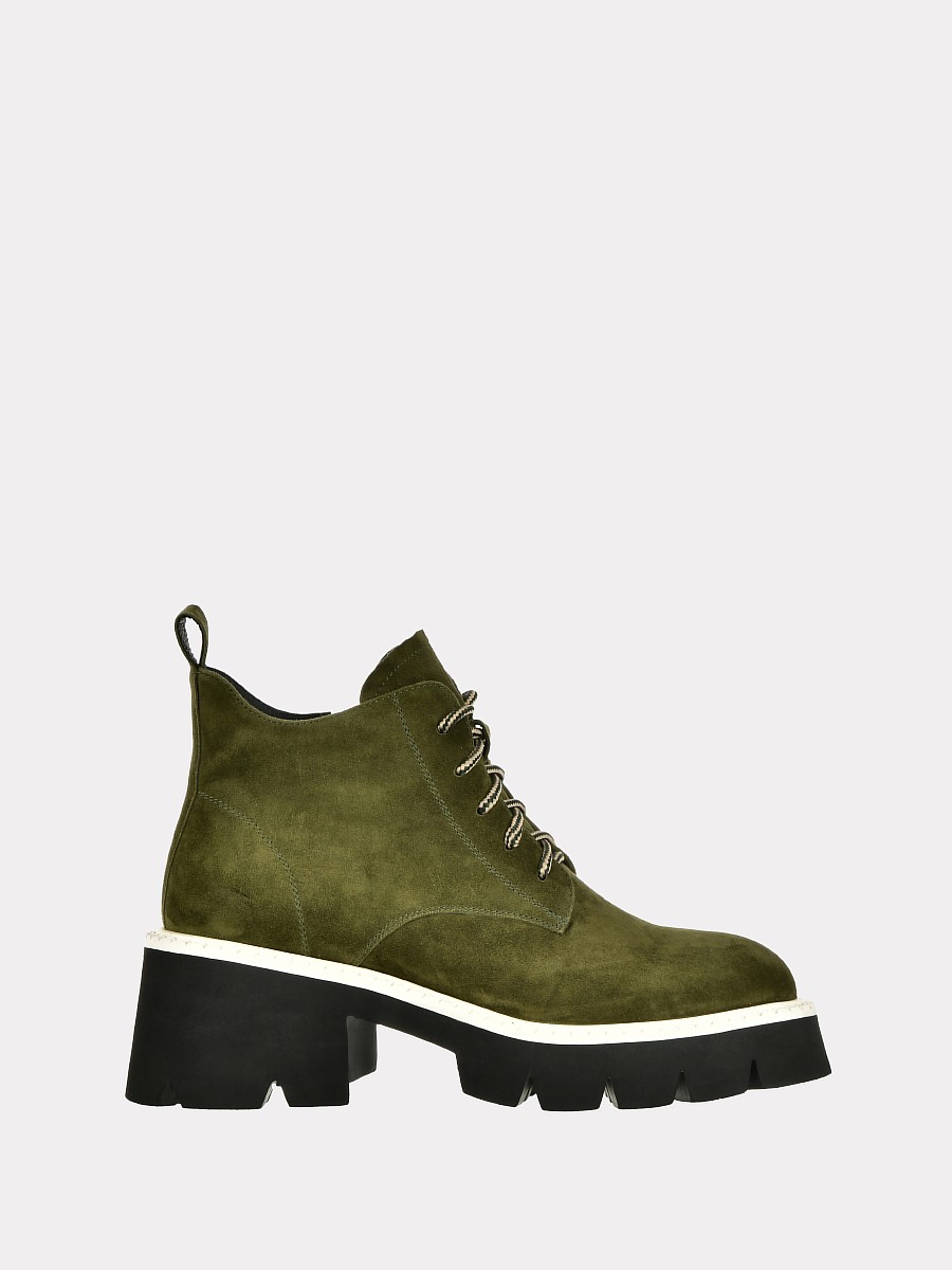 

Ботинки женские Versiya shop L98-37 зеленые 39 RU, L98-37