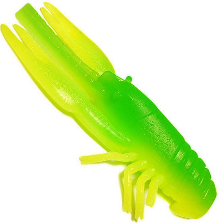 

Приманка Kosadaka Crayfish 63мм, 5шт, YFG, Желтый;зеленый, Crayfish