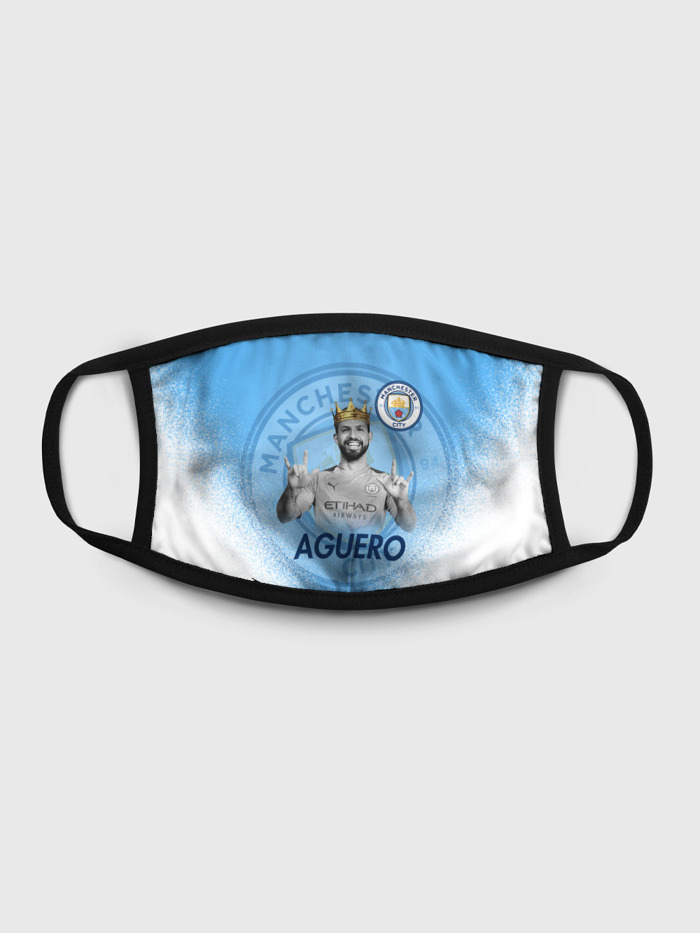 

Многоразовая маска унисекс Burnettie Sergio Aguero, Разноцветный, Sergio Aguero