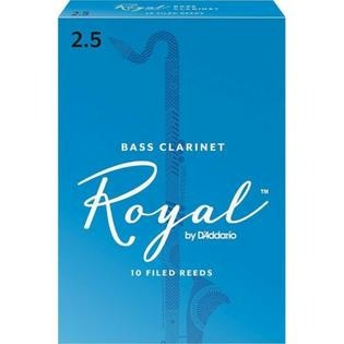 

Трости для кларнета бас DAddario REB1025 Rico Royal, REB1025 Rico Royal