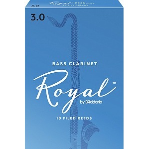 

Трости для кларнета бас DAddario REB1030 Rico Royal, REB1030 Rico Royal