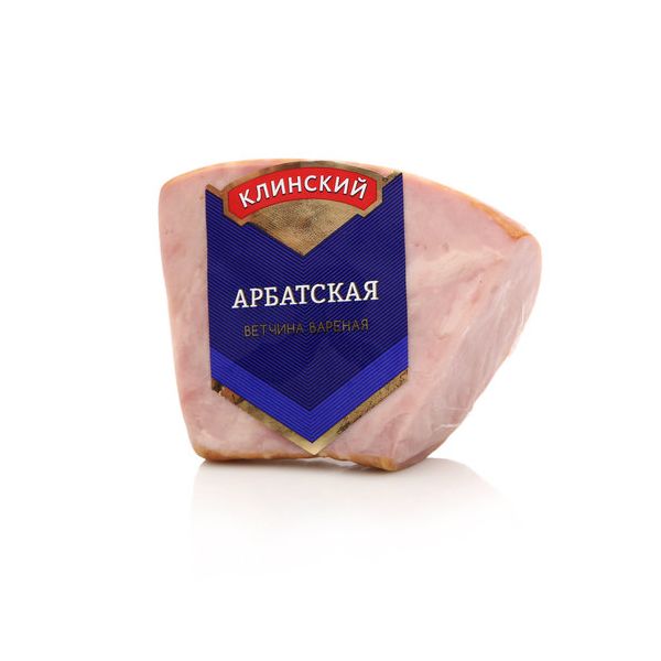 

Ветчина вареная Клинский Арбатская +-1 кг