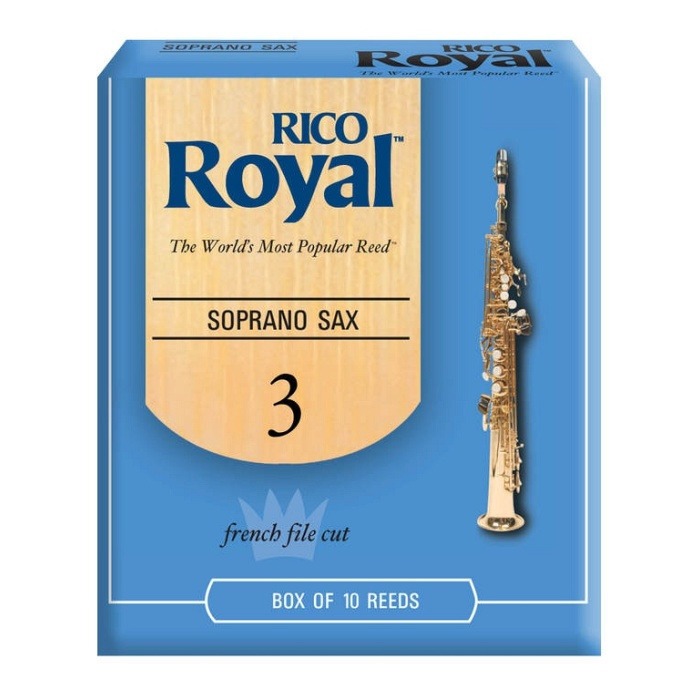

Трости для саксофона сопрано DAddario RIB1030 Rico Royal, RIB1030 Rico Royal